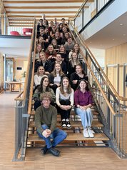 Gruppenbild der Studierenden der Chorwoche der PH Vorarlberg